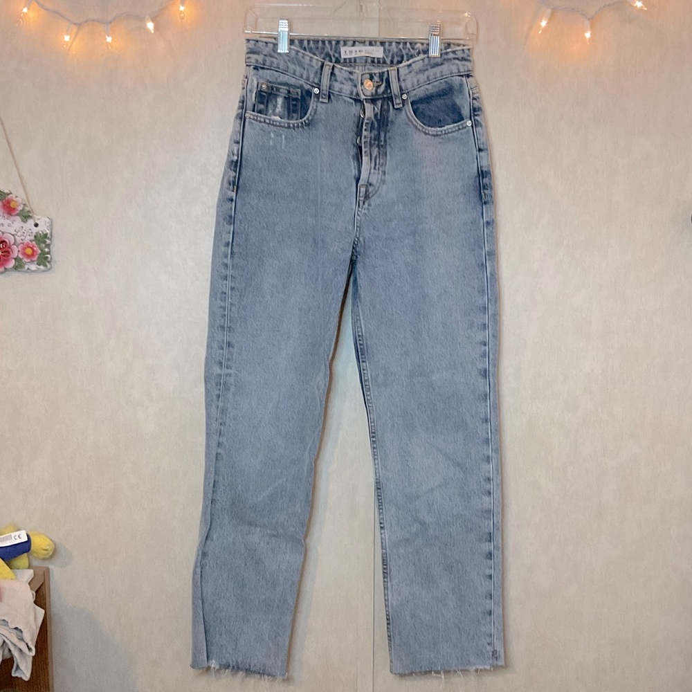 Denim Co.| High Waisted Mom Jeans